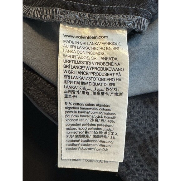 Calvin Klein Men's Infinite flex 9-inch Gray Chinos W36 - Picture 5 of 5